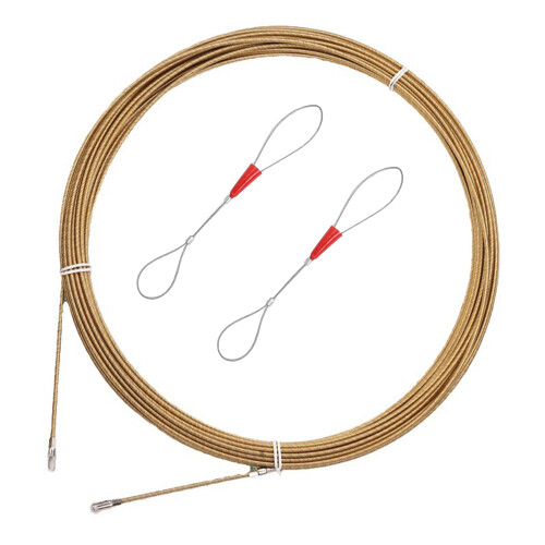 Wire Threading Device Gadget with Tie Wrap Spring Mechanism Round Head 5 meters