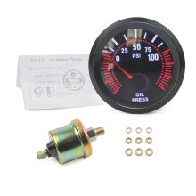 Car Boost/Water Temp/Oil Temp/Oil Pressure/Tachometer/Volt/Vacuum Oil pressure gauge