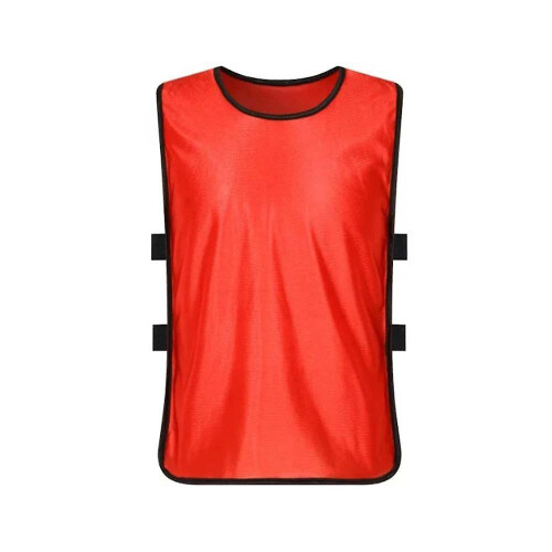 (Red, S) Kinder-Fußballtrainingsweste Junior-Uniform 1