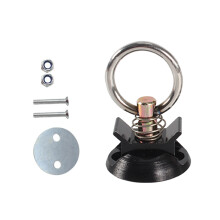 Tie Down Rings Universal Camper Heavy Duty Tie Down for Trailer Black