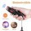 (Orange) Electronic Handheld Whistle with Lanyard SOS Light & Flashlight for Coaches Referees 3