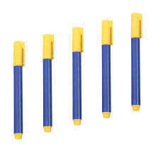 5/10Pcs Fake Money Detctor Pen Quick Check Fake Currency Money Checker Blue 5pcs