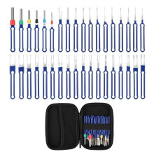 Terminal Removal Tool Kit, Car Wire Pin Release Puller for Electrical 36pcs with box