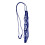 (Blue) Borsa a rete da calcio in nylon resistente, borsa a rete portatile per esterni, accessori 5