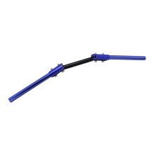 Adjustable Steering Handle Bar Durable Aluminum Handlebar Simple Installation Blue