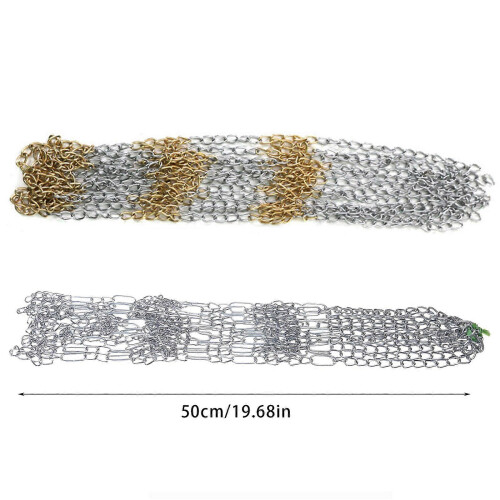 (silver color) Rete da basket in metallo resistente per esterni, canestro standard oro argento 2