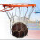 (silver color) Rete da basket in metallo resistente per esterni, canestro standard oro argento 5