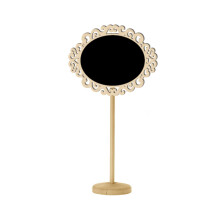 20x Hanging Chalkboards Small Chalkboard Signs Writeable Blackboards Oval round pole plus