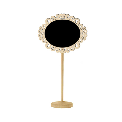 20x Hanging Chalkboards Small Chalkboard Signs Writeable Blackboards Oval round pole plus