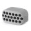 (Grey) Face Masseter Jaw Muscle Trainer 2