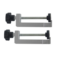 Stable Aluminum Clamp Accurate Fixing Tool Lightweight for Table Saw Guide Rail