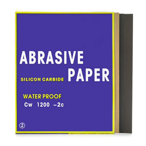 Multipurpose Sandpaper Sanding Sheets Wet or Dry Application from 360th 50 sheets