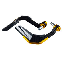 Handlebar Hand Guard with Mount Bolt Handle for Motocross Gold