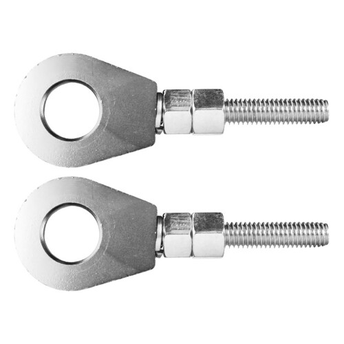 Motorcycle Chain Adjustment Tool For Dirt Bike Universal Rear Wheel Component Silver