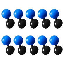 Comfort Grip Plugs And Play Mobile Game Joystick With One Key Activation Press 10pcs Blue