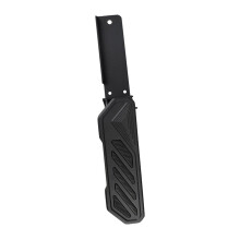 Left Side Kick Panel Dead Pedal Foot Rest Pad for JK JLU Antislip Black 18 to 22 years