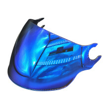 Unisex Visor Helmet Visor Replacement Visor Motorcycle Accessories for OF562 Tea REVO Blue