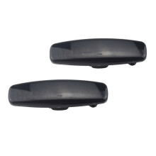 LED Side Marker Light Side Marker Signal Lights Marker Lamp Lens for CLS51, S51 Blackened