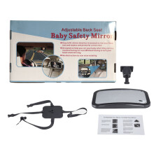 Car Backseat Mirror Rear View Facing Inner Child Forward Baby Mirror for Infant