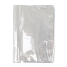 Transparent PVC Book Sleeve A6/A5 BooK Cover Binder Notebook Cover A6 book jacket