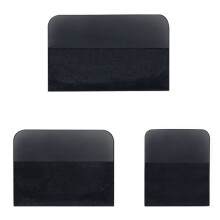 Window Tint Kit Tool Squeegee Car Paint Protection Film Wrap Scraper Clean Wiper Black