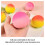 (Bundle) Peach Stress Balls Funny Interactive Hand Exercise Toy for Boys Girls 3