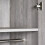 Bali 2 Door 1 Drawer Wardrobe - Grey Oak 6