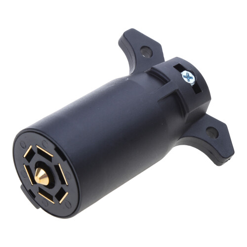 Durable 7 Pin Plug Adapter Trailer Connector Towbar Towing Waterproof Plugs
