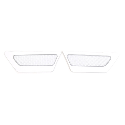 Front Bumper Reflector Side Marker Light Lamp for A4 B9 17-19 Yellow/Black/White White
