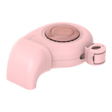 12/24V150W Portable Auto Heater Defroster Demister Heater 360 Degree Heating Fan Pink 12V