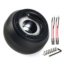 Steering Wheel Hub Adapter Short Hub Adapter Replacement Accessory Black