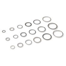 Round Washers Round Plug with Center Hole for DIY Craft Making Screw Fastening