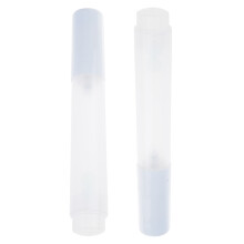2 Pcs Empty Paint Markers 8mm Tilted Head Acrylic Paint Marker Fillable Paint Pen