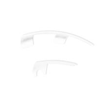 Wheel Rim Protectors Wheel Hub Protections Covers Wheel Rim Guards for 21 inches white