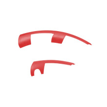Wheel Rim Protectors Wheel Hub Protections Covers Wheel Rim Guards for 21 inch red