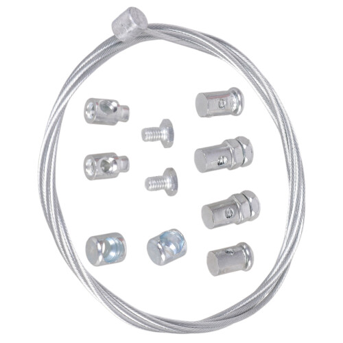 Universal Fit Motorcycle Emergency Brake Cable Kit High Durability Small Size