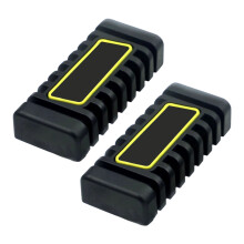 Quick Install Brake Pedal Rubber Foot Pad Non Slip Designs Suitable for Black and yellow