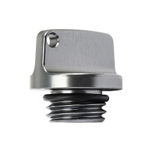 Motorcycle Oil Caps Screws, Leak Proof Seal for Enhanced Sealing Leak Prevention Gray