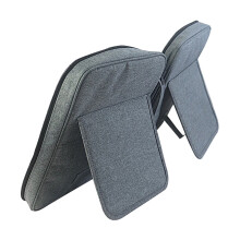 Bible Case with Handle and Book Stand Bible Covers Bible Book Cover for School Grey