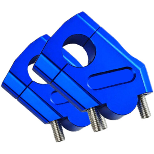 Ergonomic Motorcycle Handlebar Back Mover Position Adjuster for Comfortable Grip Blue