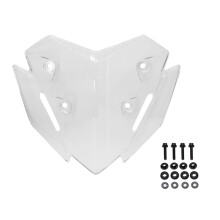 Motorbike Sports Windshield Windscreen Deflector Screen View For XMAX125 XMAX250 Clear