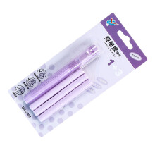 Retractable Erasers Creative Stationery Erasers Pencil Erasers School Supplies Purple