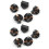 10x T10 Twist Socket Car Instrument Panel Cluster Plug Dash LED Lamp Bulb Holder 1