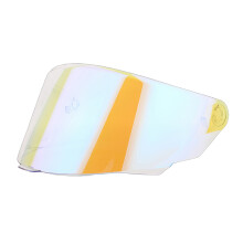 High Visibility Face Helmets Lens Visors Adjustable for KYT Course Night Aurora blue