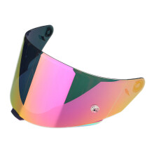 Motorcycle Helmets Lens Visors for KYT Course UV Protective PC Shield Adjustable Rose red
