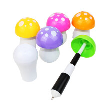 Mushroom Ballpoint Pen Funny Writing Pen for Kid Boy Girl Student Game Reward