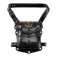 Halloween Punk Waist Bag Drop Leg Bag Outdoor Bike Motorcycle Cycling Hiking Bag