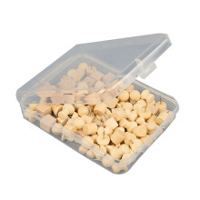 8/12/20/25Pcs 5 Types Wooden Push Pins Cork Board Decorative Thumb Tacks Pins 12 pieces