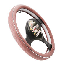Elastic Steering Wheel Cover Ultra-thin Non-slip Round Multi-Color Ig Popular Pink