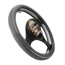 Elastic Steering Wheel Cover Ultra-thin Non-slip Round Multi-Color Ig Popular Gray